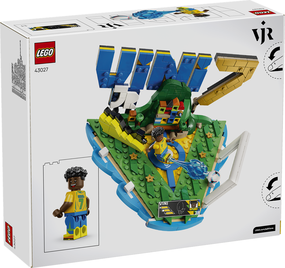 LEGO EDITIONS FOOTBALL VINI JR. – HIGHLIGHTS CALCISTICI 43027