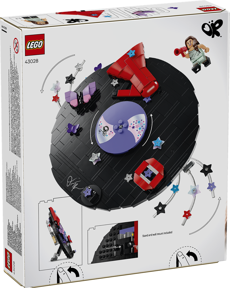 LEGO EDITIONS MUSIC VINILE DI OLIVIA RODRIGO 43028