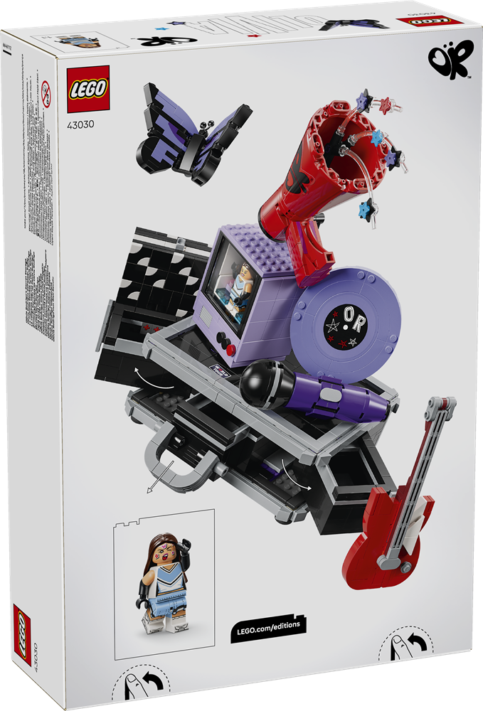 LEGO EDITIONS MUSIC LA VALIGETTA SEGRETA DI OLIVIA RODRIGO 43030