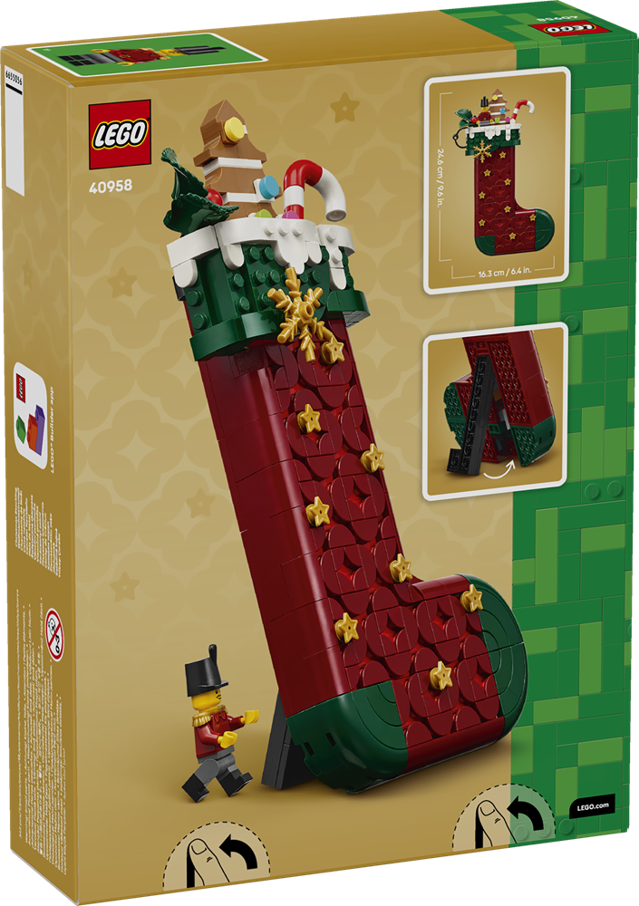 LEGO ICONIC CALZA NATALIZIA 40958