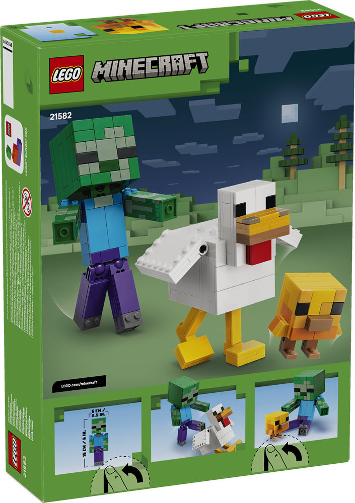 LEGO MINECRAFT FANTINO DI POLLI 21582