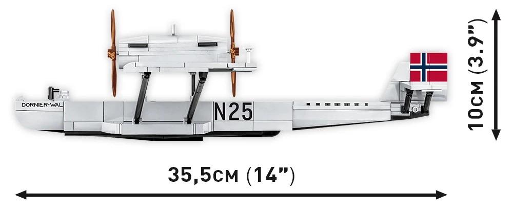 COBI STORIES DORNIER DO J WAL ''AMUNDSEN'' N-25 1384 COBI STORIES DORNIER DO J WAL ''AMUNDSEN'' N-25 1384