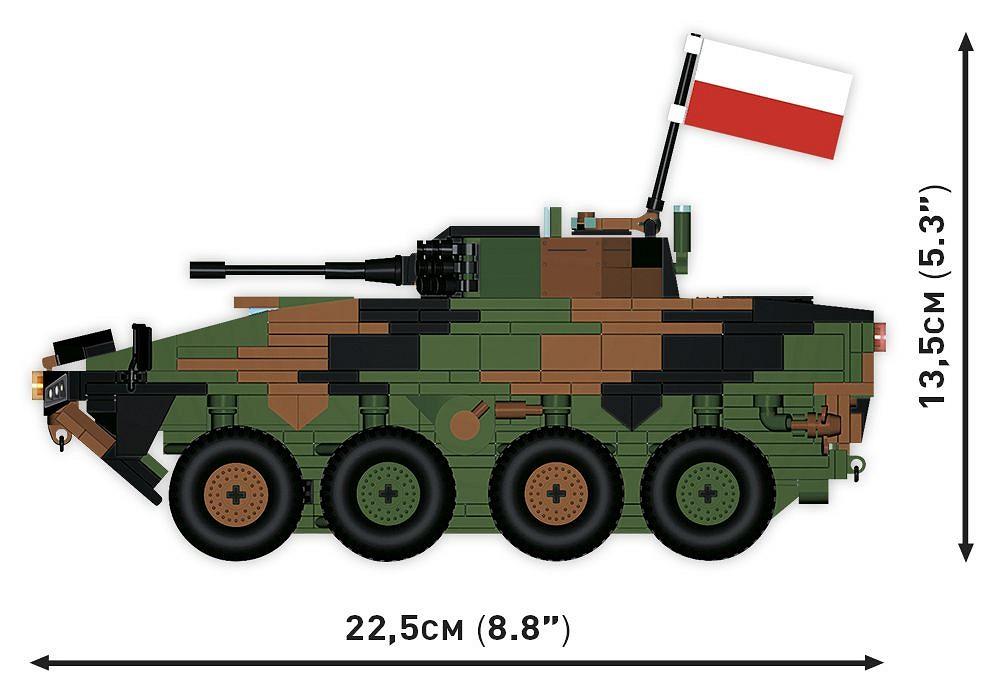 COBI ARMED FORCES KTO ROSOMAK 2IN1 PL / UA 2629 COBI ARMED FORCES KTO ROSOMAK 2IN1 PL / UA 2629