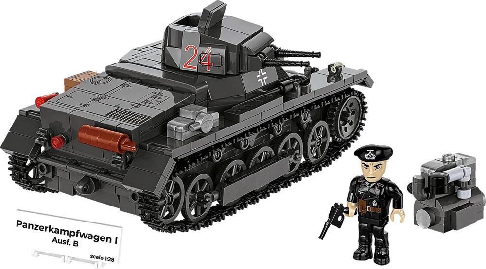 COBI HISTORICAL COLLECTION WWII PANZER I AUSF.B 2660 COBI HISTORICAL COLLECTION WWII PANZER I AUSF.B 2660