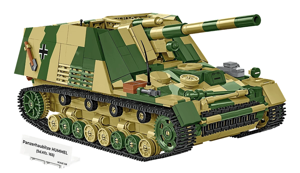 COBI HISTORICAL COLLECTION WWII PANZERHAUBITZE HUMMEL (SD.KFZ.165) 2663 COBI HISTORICAL COLLECTION WWII PANZERHAUBITZE HUMMEL (SD.KFZ.165) 2663
