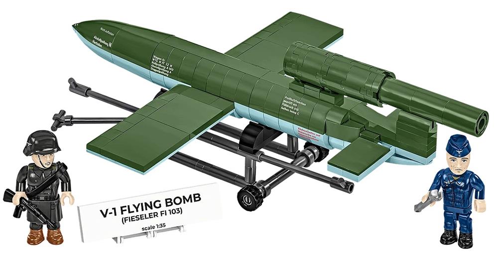 COBI HISTORICAL COLLECTION WWII V-1 FLYING BOMB (FI 103) 3135