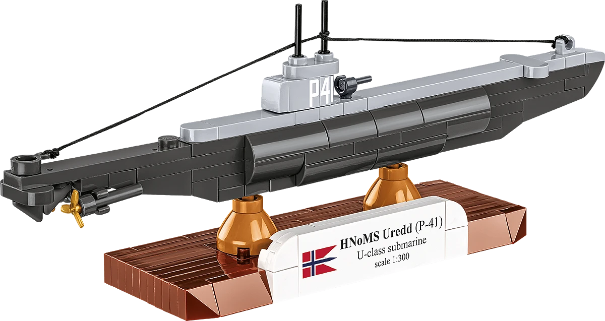 COBI HISTORICAL COLLECTION WWII HNOMS UREED (P41) U-CLASS SUBMARINE 4861 COBI HISTORICAL COLLECTION WWII HNOMS UREED (P41) U-CLASS SUBMARINE 4861