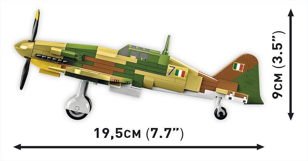 COBI HISTORICAL COLLECTION WWII FIAT G.55 CENTAURO 5867 COBI HISTORICAL COLLECTION WWII FIAT G.55 CENTAURO 5867