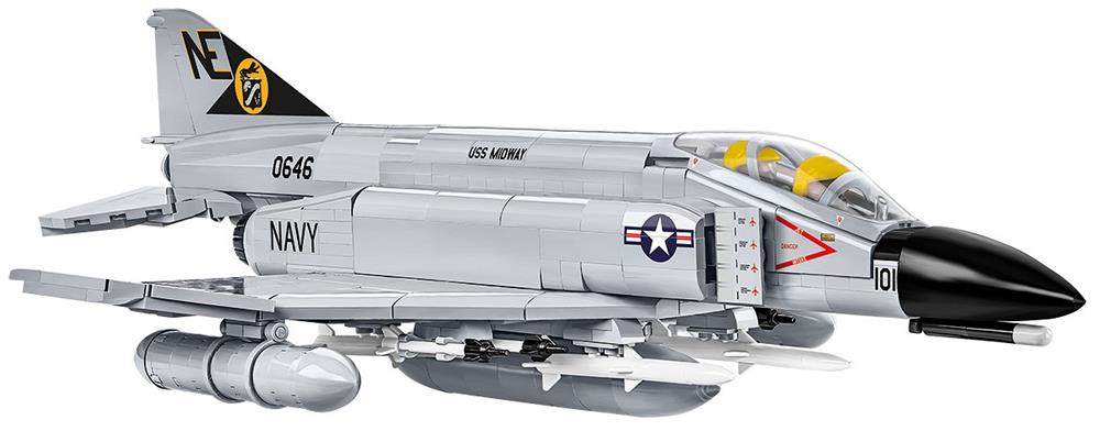 COBI ARMED FORCES F-4 PHANTOM II - USS MIDWAY 5897 COBI ARMED FORCES F-4 PHANTOM II - USS MIDWAY 5897