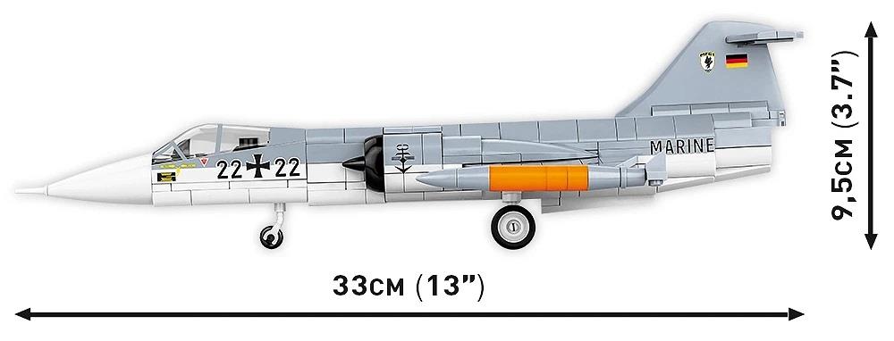 COBI ARMED FORCES LOCKHEED F-104 STARFIGHTER 5907 COBI ARMED FORCES LOCKHEED F-104 STARFIGHTER 5907