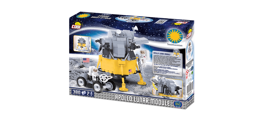 COBI MODULO LUNARE APOLLO 11 SMITHSONIAN 380PZ 21075 COBI MODULO LUNARE APOLLO 11 SMITHSONIAN 380PZ 21075
