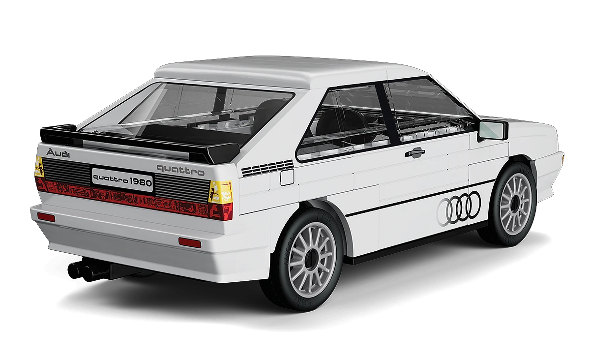 COBI CARS AUDI QUATTRO BIANCA 24665