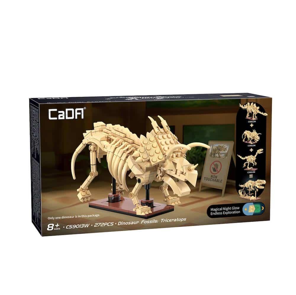 CADA DINOSAUR FOSSILS: TRICERATOPS 272 PZ C59013W