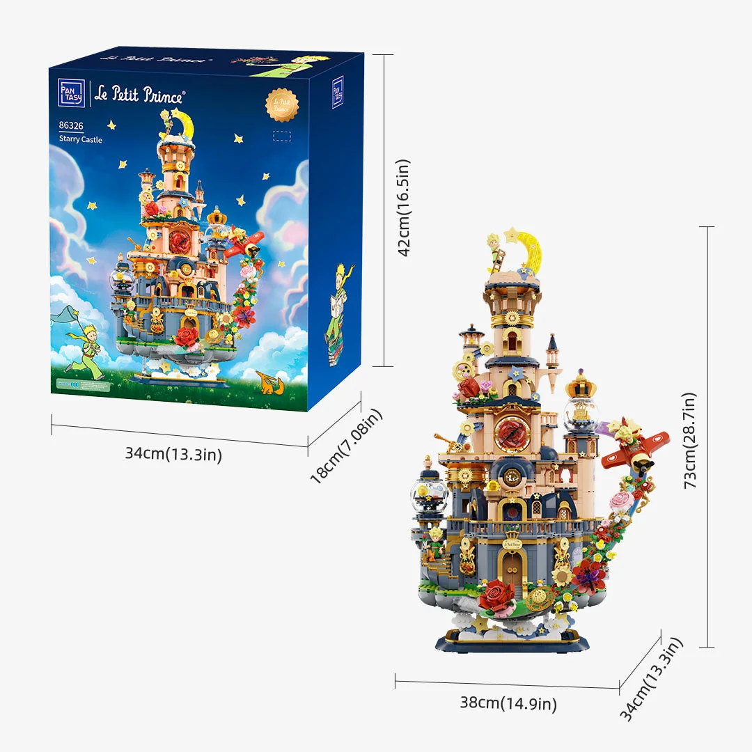 PANTASY SET DI MATTONCINI LE PETIT PRINCE - IL CASTELLO STELLATO PAN86326