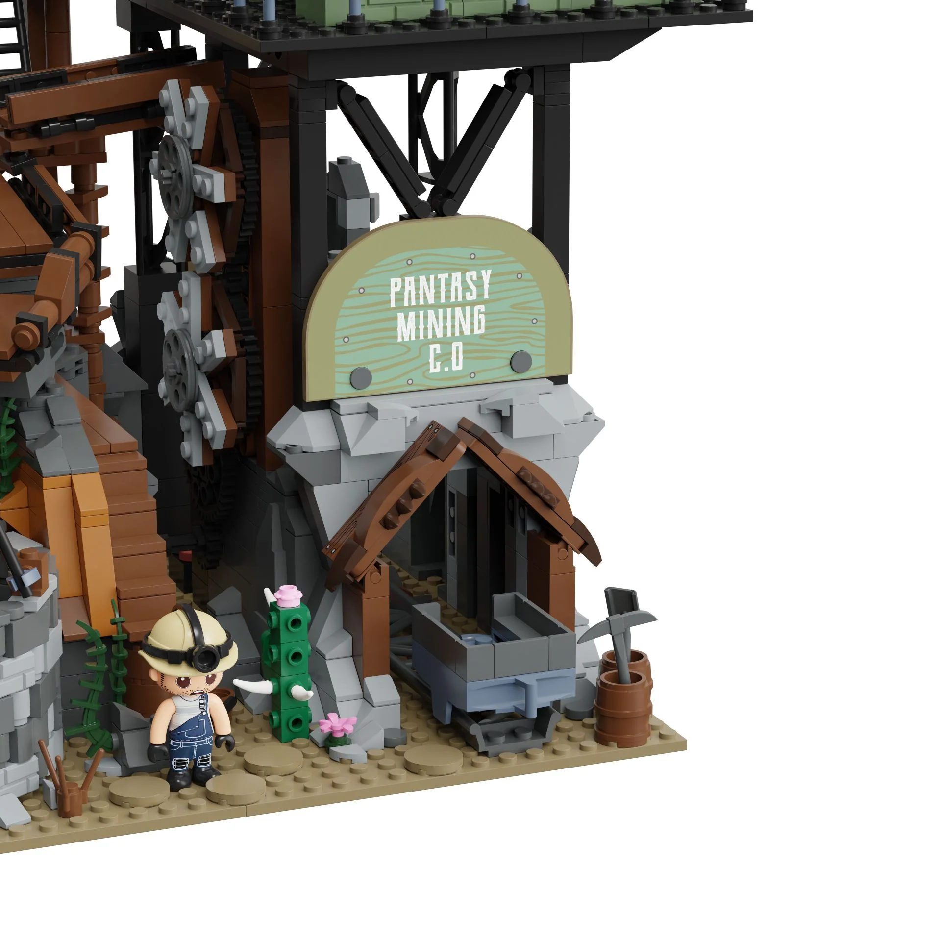PANTASY SET DI MATTONCINI EDIFICI MODULARI - LA MINIERA DEL VECCHIO WEST PAN85025 PANTASY SET DI MATTONCINI EDIFICI MODULARI - LA MINIERA DEL VECCHIO WEST PAN85025