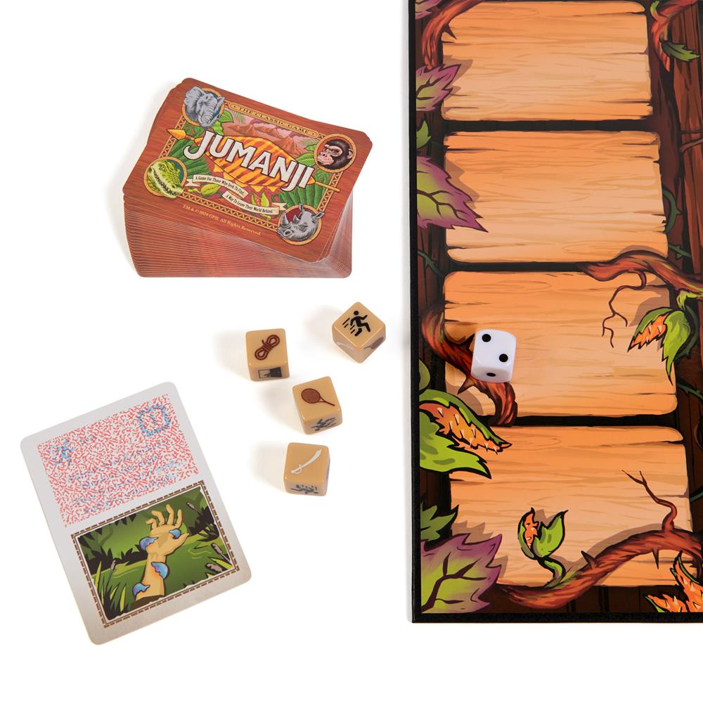 SPIN MASTER JUMANJI, IL GIOCO IN LEGNO 6062356 SPIN MASTER JUMANJI, IL GIOCO IN LEGNO 6062356