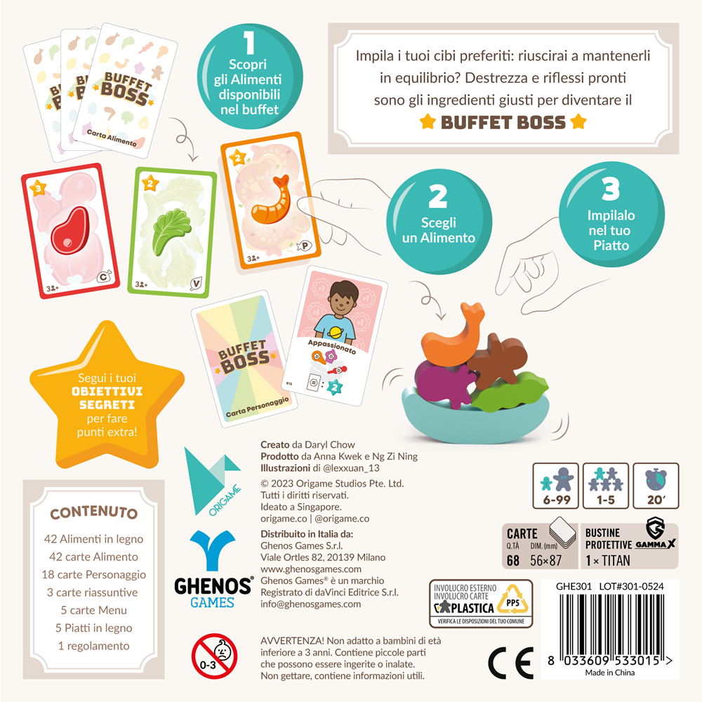 GHENOS GAMES BUFFET BOSS GHE301 GHENOS GAMES BUFFET BOSS GHE301