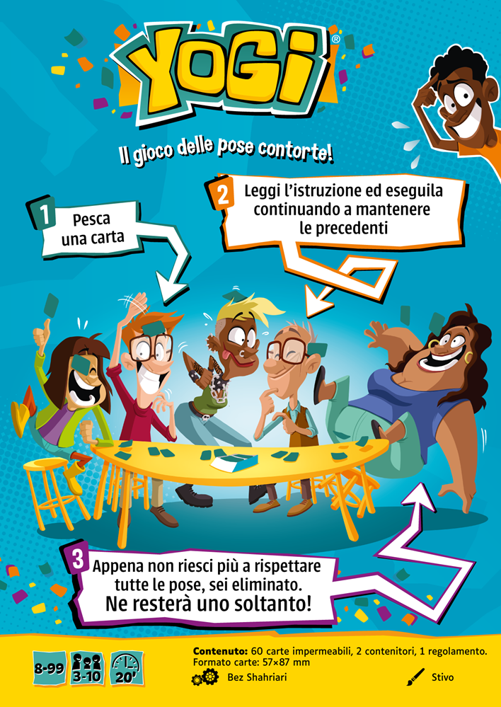 GHENOS GAMES YOGI - NUOVA VERSIONE GHE305
