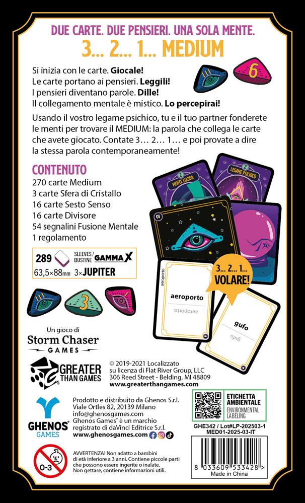 GHENOS GAMES MEDIUM GHE342 GHENOS GAMES MEDIUM GHE342