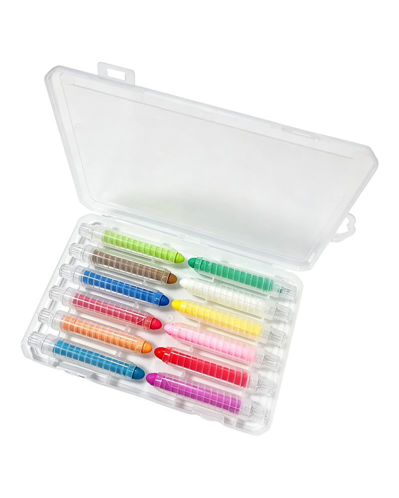 FAMILY NATION SET DI 12 GESSETTI MAGNEKIDS SENZA POLVERE CON PANNO FAMILY NATION SET DI 12 GESSETTI MAGNEKIDS SENZA POLVERE CON PANNO