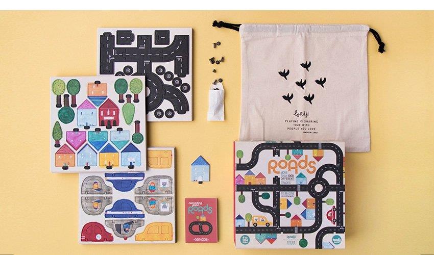 LONDJI GIOCO E PUZZLE ROADS 136 PZ FG014U