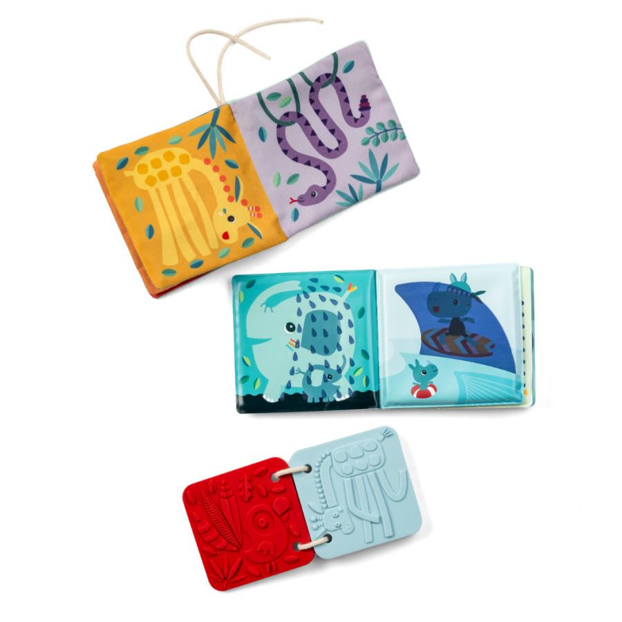 LILLIPUTIENS JACK SET DI 3 LIBRI SENSORIALI 83655 LILLIPUTIENS JACK SET DI 3 LIBRI SENSORIALI 83655