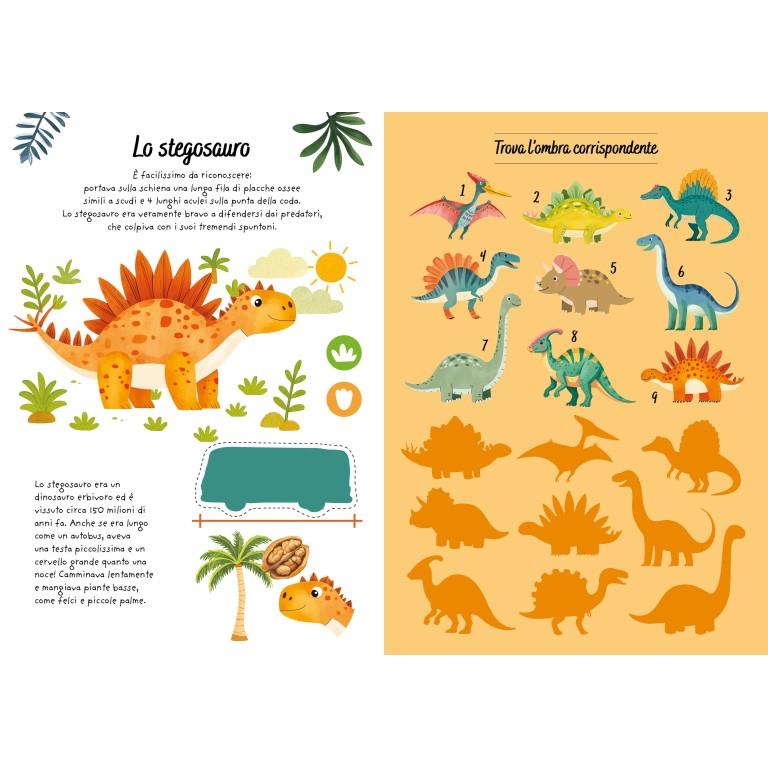 SASSI EDITORE ACTIVITY BOOKS BOTANICAL - DINOSAURI
