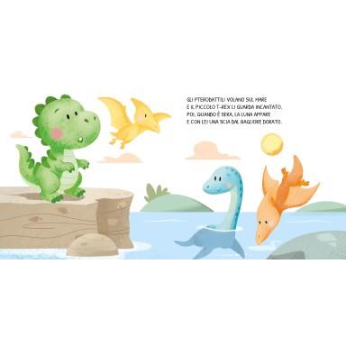 SASSI EDITORE BOARD BOOKS GIORNO E NOTTE - I DINOSAURI