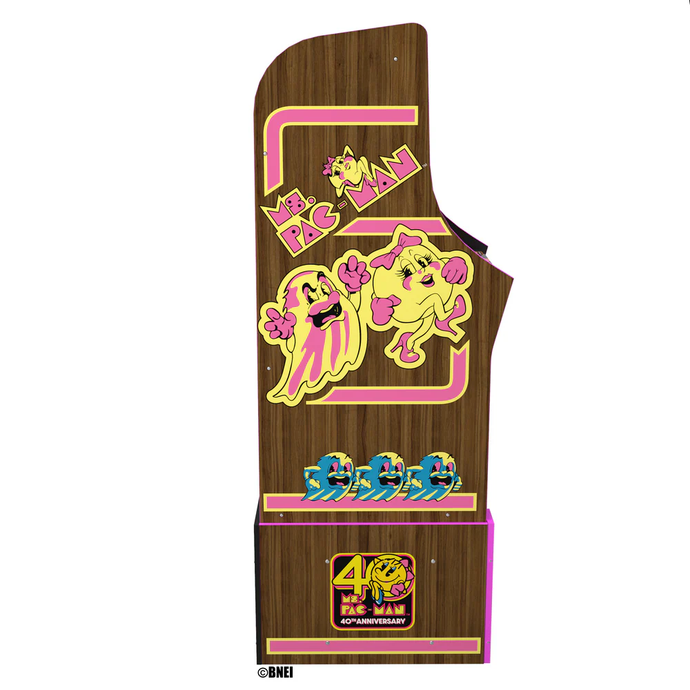 ARCADE1UP MS. PAC-MAN 40TH ANNIVERSARY ARCADE MACHINE MSP-A-20682 ARCADE1UP MS. PAC-MAN 40TH ANNIVERSARY ARCADE MACHINE MSP-A-20682