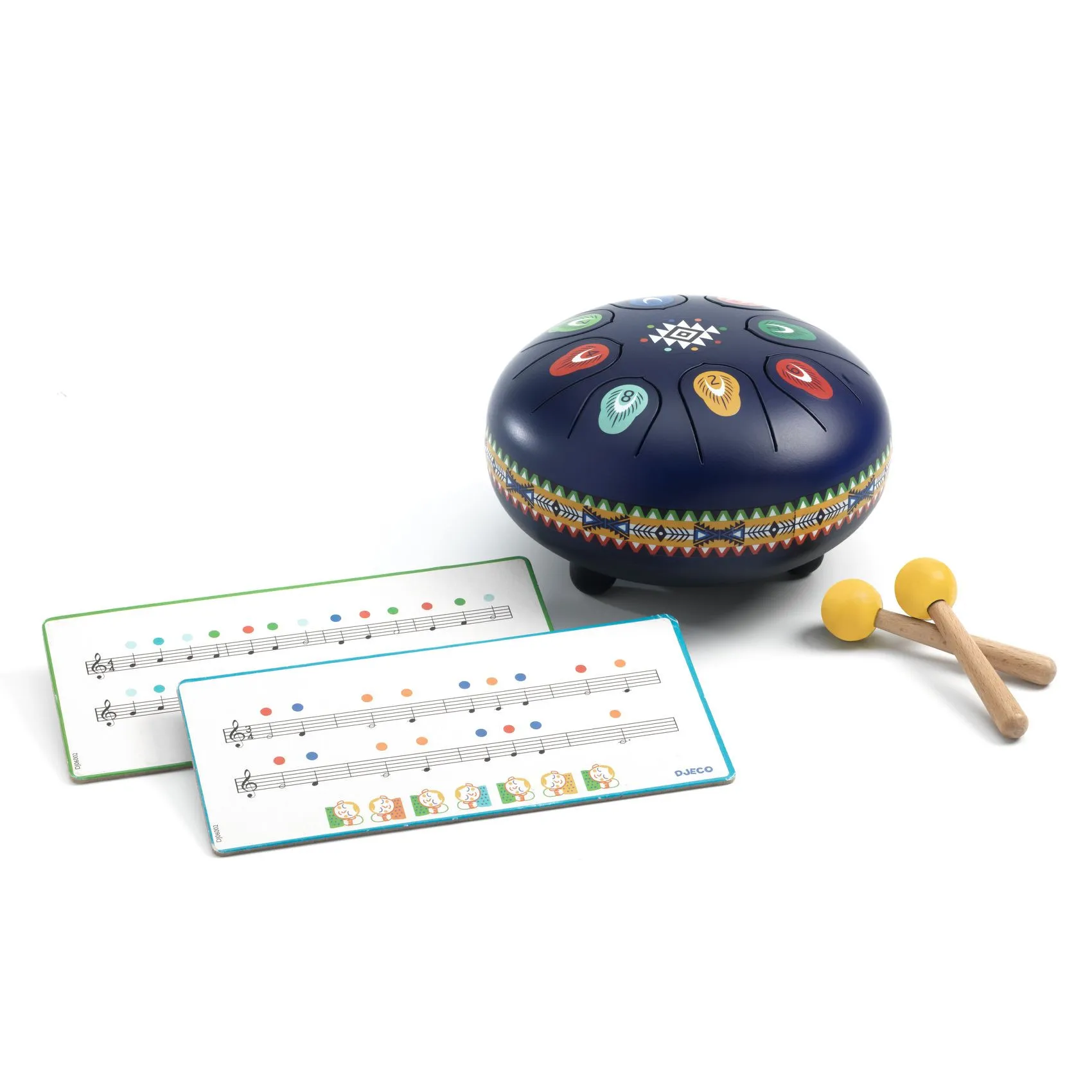 DJECO BLUE TONGUE DRUM – 8 NOTES DJ06035