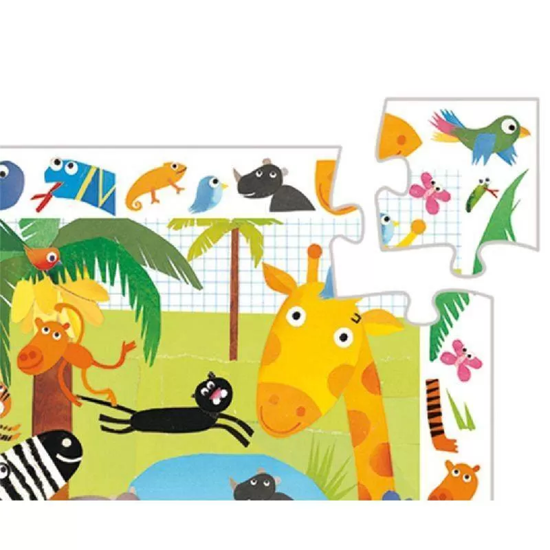 DJECO JUNGLE - 35 PCS DJ07590