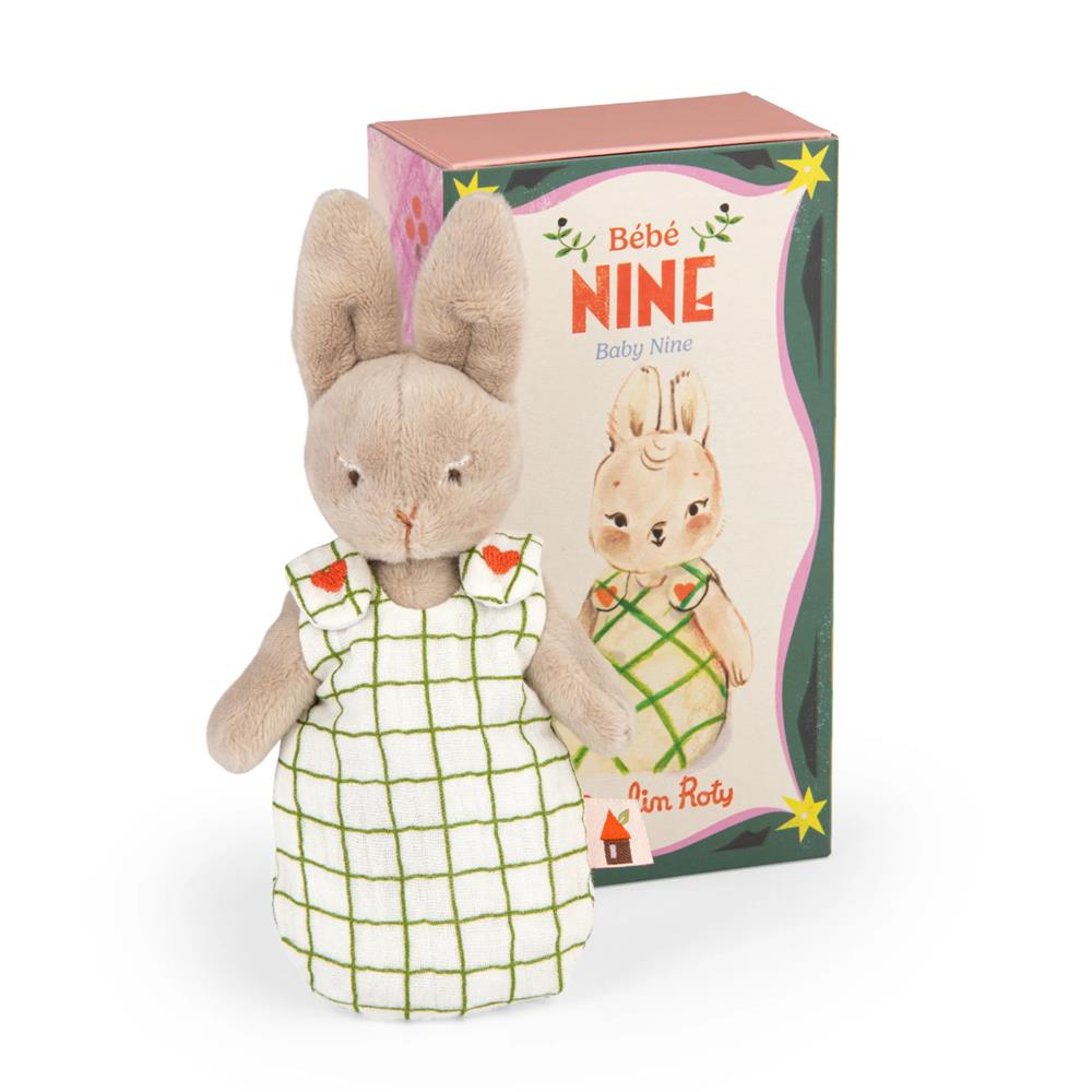 MOULIN ROTY PUPAZZO CONIGLIO BEBÈ NINE - LES MINOUCHKAS 681032