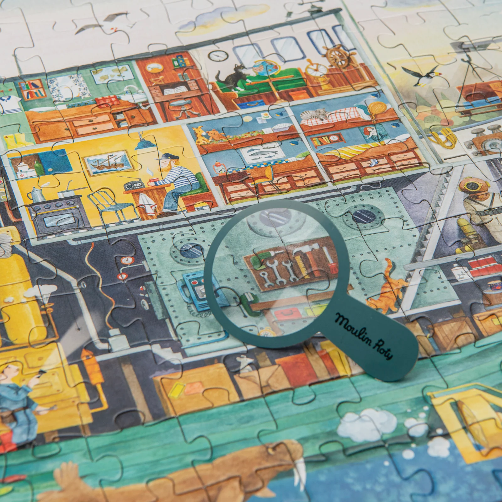 MOULIN ROTY PUZZLE LE JARDIN DU MOULIN 712446