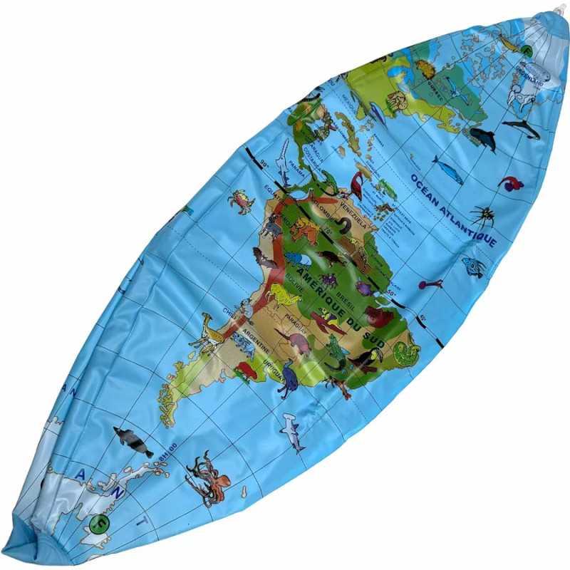 CALY MAPPAMONDO GONFIABILE ANIMALI 50 CM 5900049