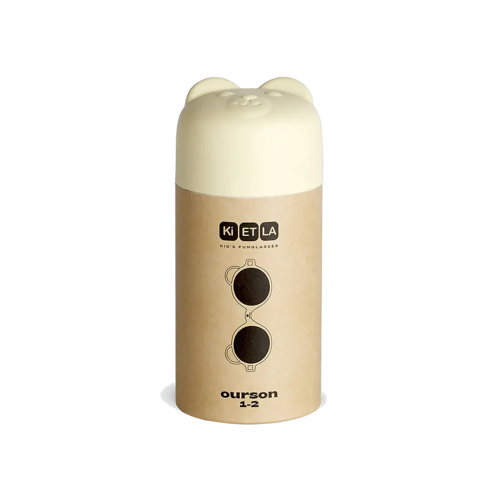 KI ET LA OCCHIALI DA SOLE OURSON CREAM 1-2 ANNI OU2SUNCREAM KI ET LA OCCHIALI DA SOLE OURSON CREAM 1-2 ANNI OU2SUNCREAM