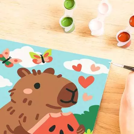 RAVENSBURGER CREART SERIE E - CAPIBARA GOLOSO 23307