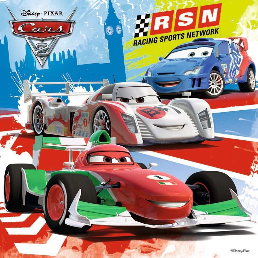 RAVENSBURGER PUZZLE CARS 2 - COLLEZIONE 3X49 PZ 09281 RAVENSBURGER PUZZLE CARS 2 - COLLEZIONE 3X49 PZ 09281