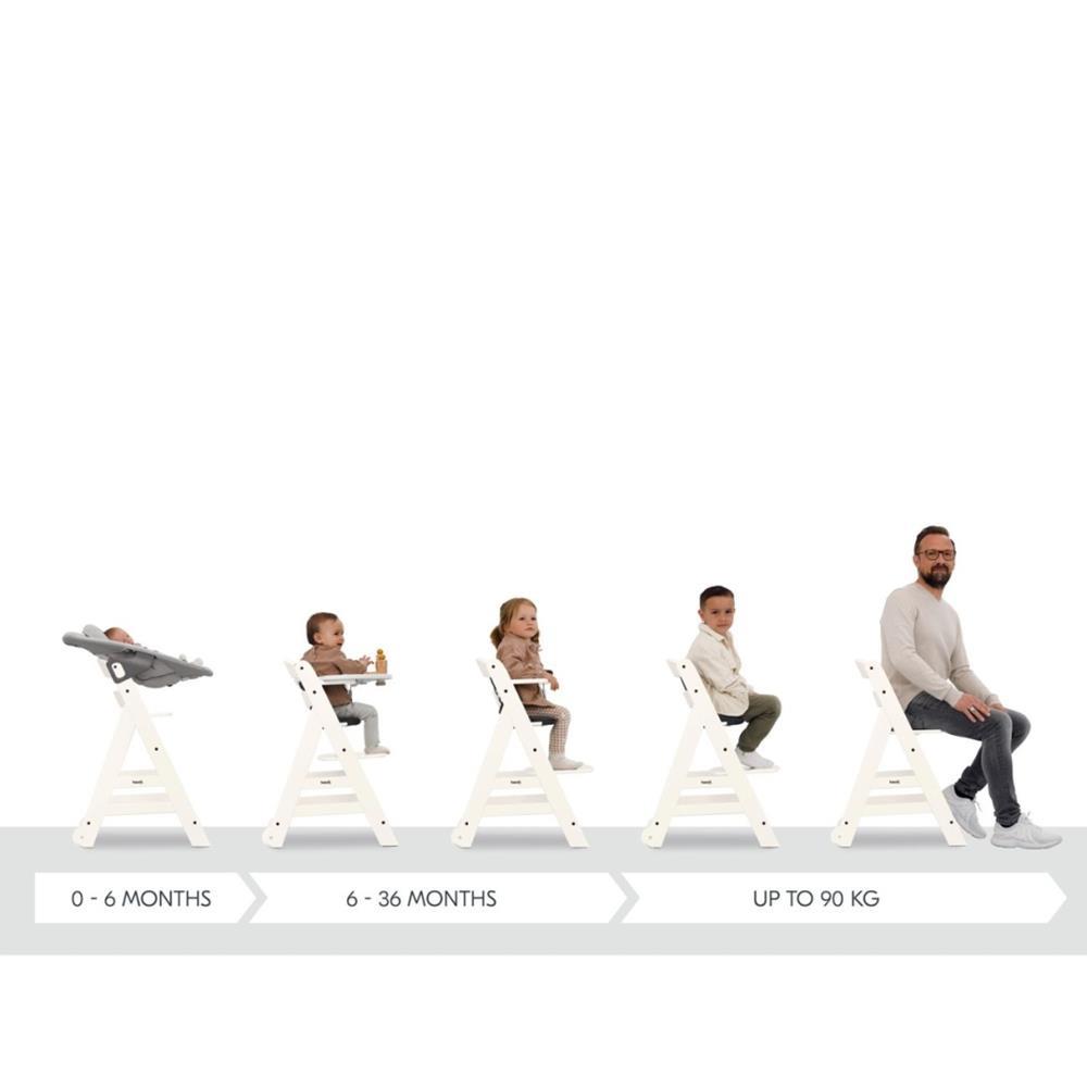 HAUCK SEGGIOLONE BETA+ WHITE SBIANCATO HAUCK SEGGIOLONE BETA+ WHITE SBIANCATO