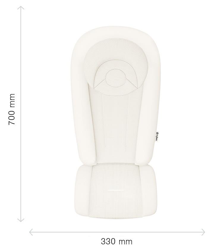 CYBEX RIDUTTORE NEWBORN NEST BIANCO 522002925 CYBEX RIDUTTORE NEWBORN NEST BIANCO 522002925