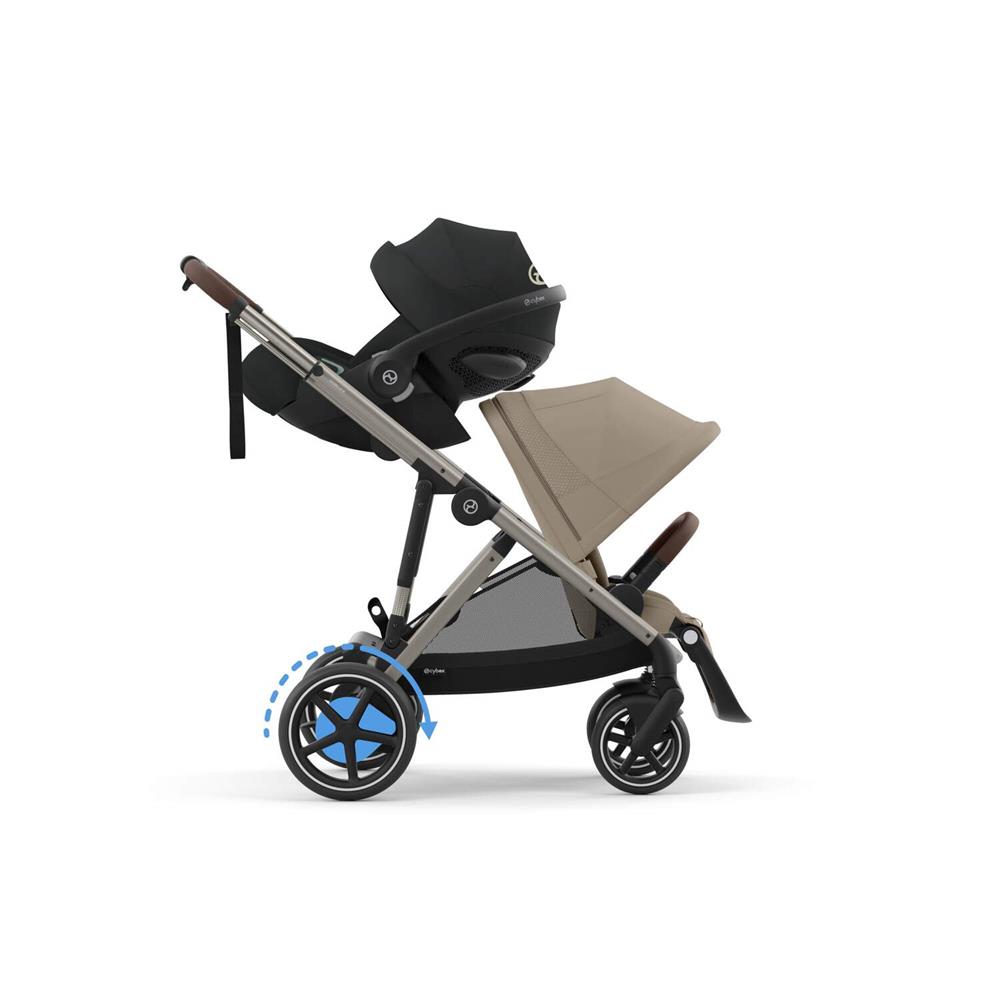 CYBEX PASSEGGINO E-GAZELLE S ALMOND BEIGE 52400547 CYBEX PASSEGGINO E-GAZELLE S ALMOND BEIGE 52400547