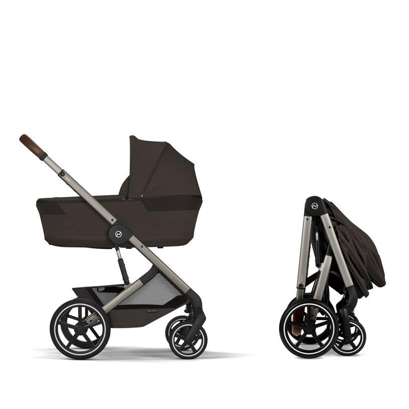 CYBEX DUO BALIOS S LUX TPE CON NAVICELLA RICHIUDIBILE CHOCOLATE BROWN BROWN 526001701 CYBEX DUO BALIOS S LUX TPE CON NAVICELLA RICHIUDIBILE CHOCOLATE BROWN BROWN 526001701