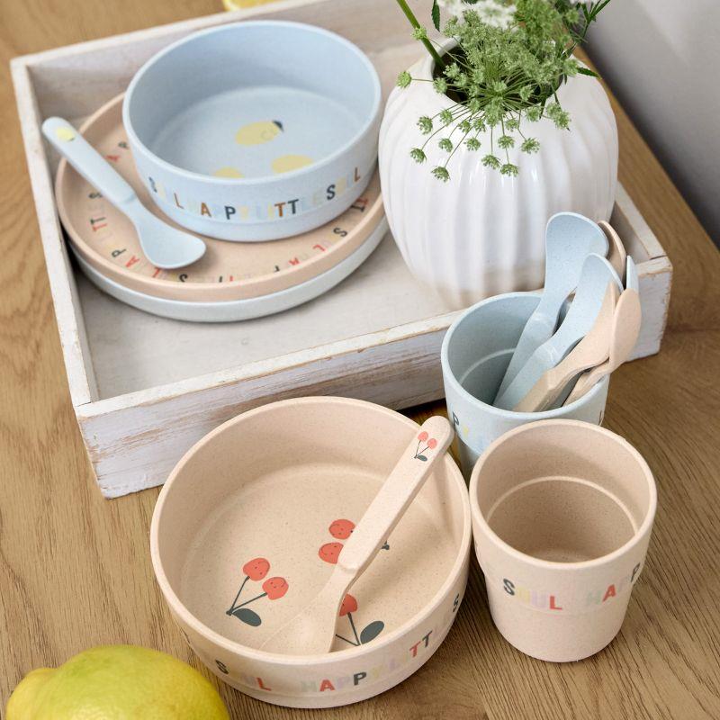 LÄSSIG BOWL PP/CELLULOSE HAPPY FRUITS CHERRY