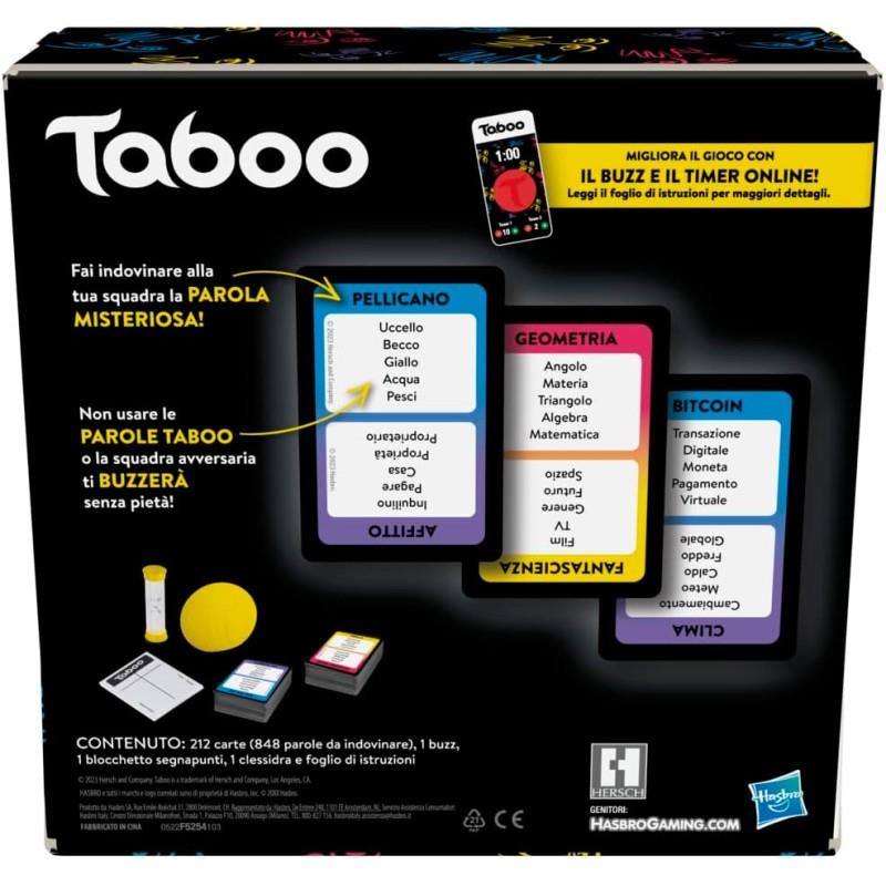 HASBRO TABOO F5254 HASBRO TABOO F5254