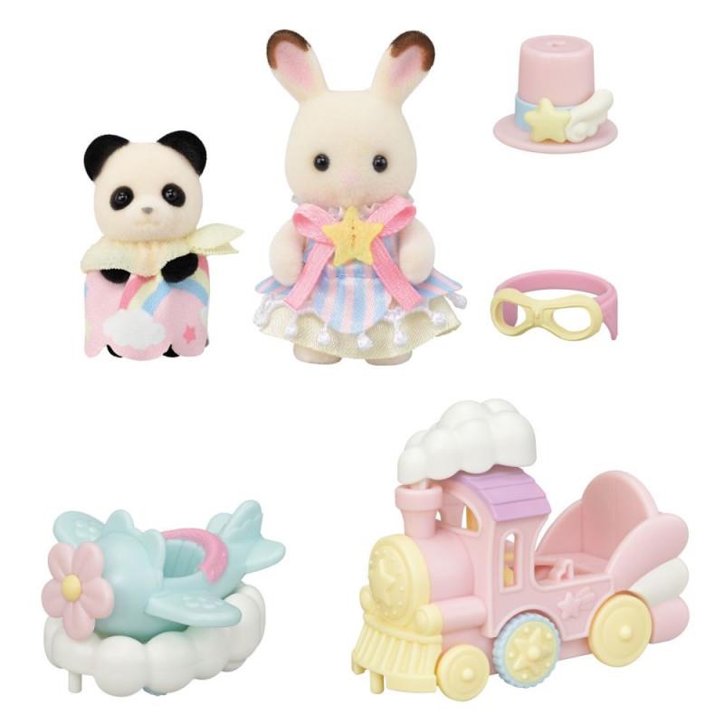 SYLVANIAN SET PARK RIDE - AEREO E TRENO 5819