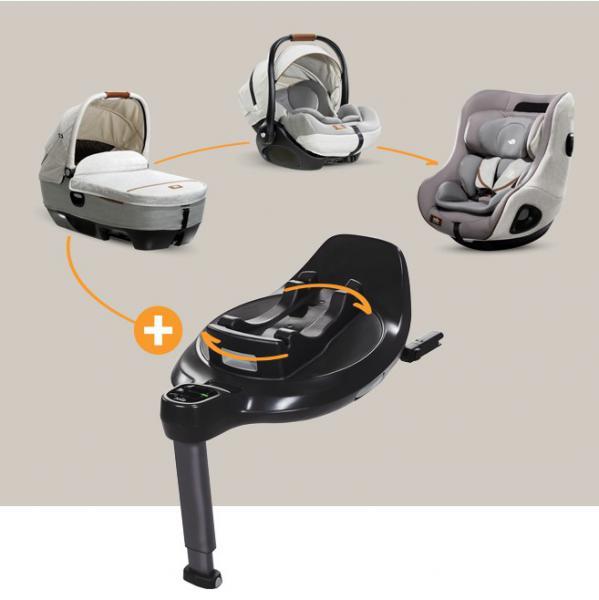 JOIE BASE ISOFX ROTATIVA I-BASE ENCORE D2104AABLK000