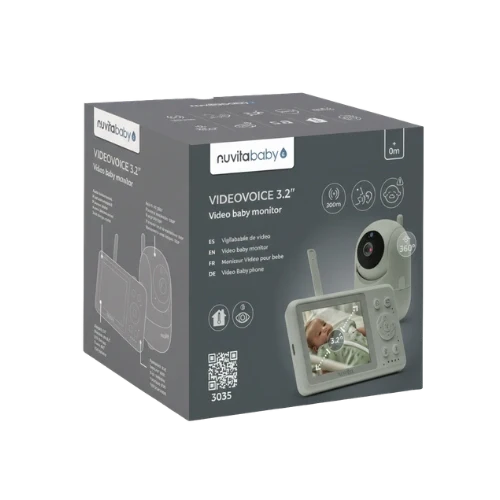 NUVITA VIDEO BABY MONITOR VIDEOVOICE 3.2'' 0029 NUVITA VIDEO BABY MONITOR VIDEOVOICE 3.2'' 0029