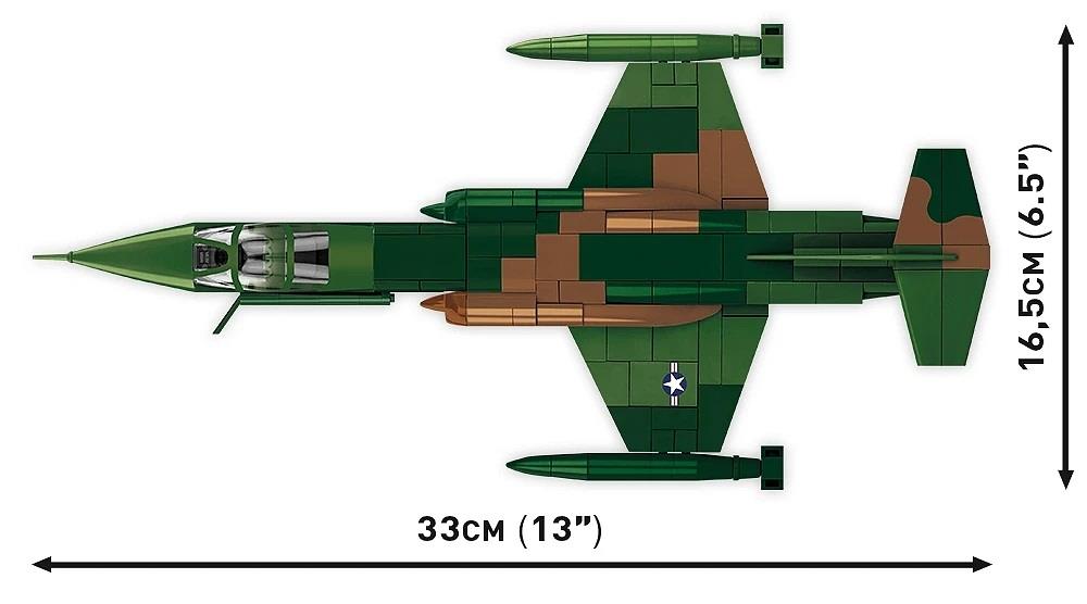 COBI HISTORICAL COLLECTION LOCKHEED F-104 STARFIGHTER 2426