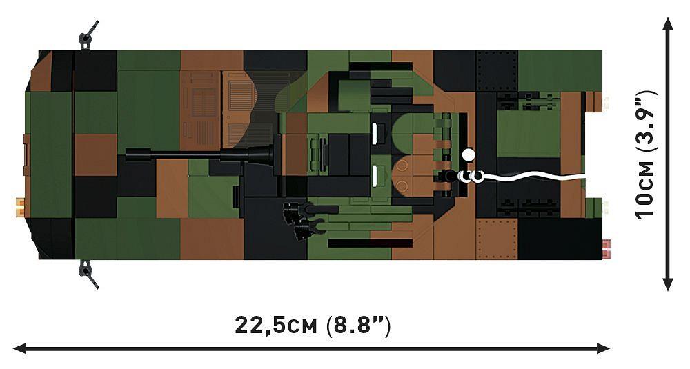 COBI ARMED FORCES KTO ROSOMAK 2IN1 PL / UA 2629 COBI ARMED FORCES KTO ROSOMAK 2IN1 PL / UA 2629