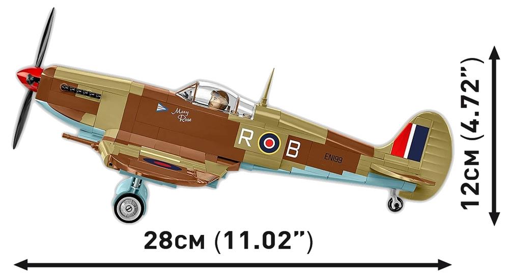COBI HISTORICAL COLLECTION WWII SUPERMARINE SPITFIRE MK.IXE 5764