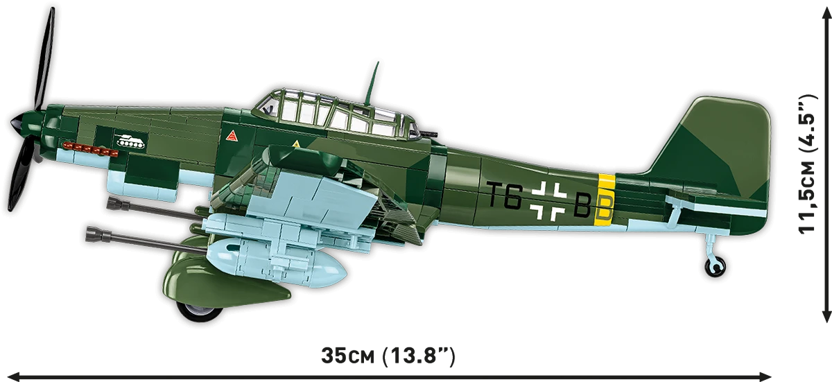 COBI HISTORICAL COLLECTION WWII JUNKERS JU 87G-2 STUKA 5767